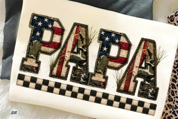 Celebrate Military Papas with This Patchwork Design