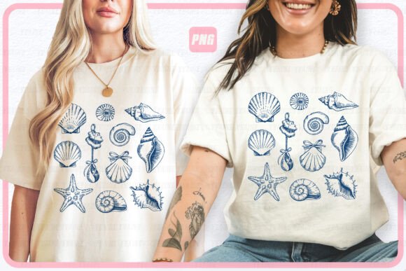 Coastal Charm: Using Seashell Doodles in Your Projects
