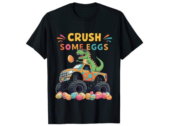 Crush Some Eggs Easter T-Shirt Design: Your Holiday Asset