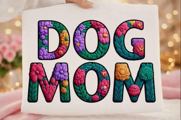 Floral Dog Mom Mama: Designing with Heart