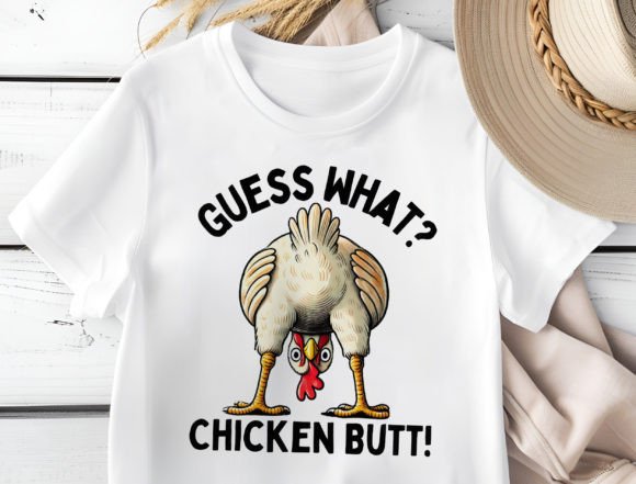 Funny Guess What? Chicken Butt! Png: A Dose of Humor