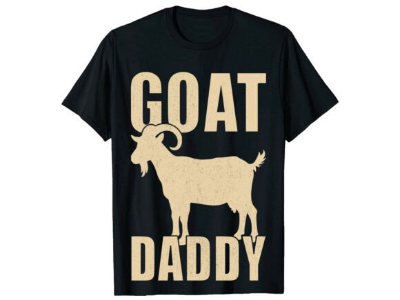 Goat Daddy Silhouette: The Farm Animal Design for Your Brand