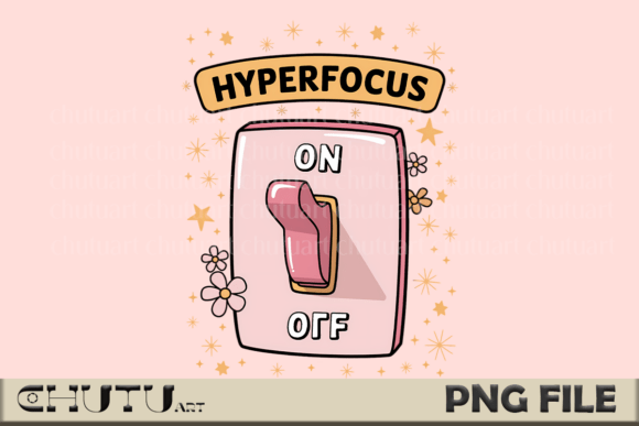 Switch On Your Hyperfocus: A Designer's Take on a Playful Graphic Asset