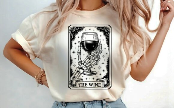 The Wine Tarot Card SVG: A Designer's Mystic Muse